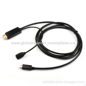 Slimport to HDMI Cable, Connect Mobile Devices to Any Big Screen, High-speed Micro USB to HDMI